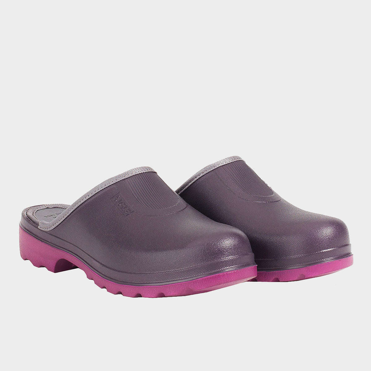 Womens Taden Clogs Aubergine/Dahlia