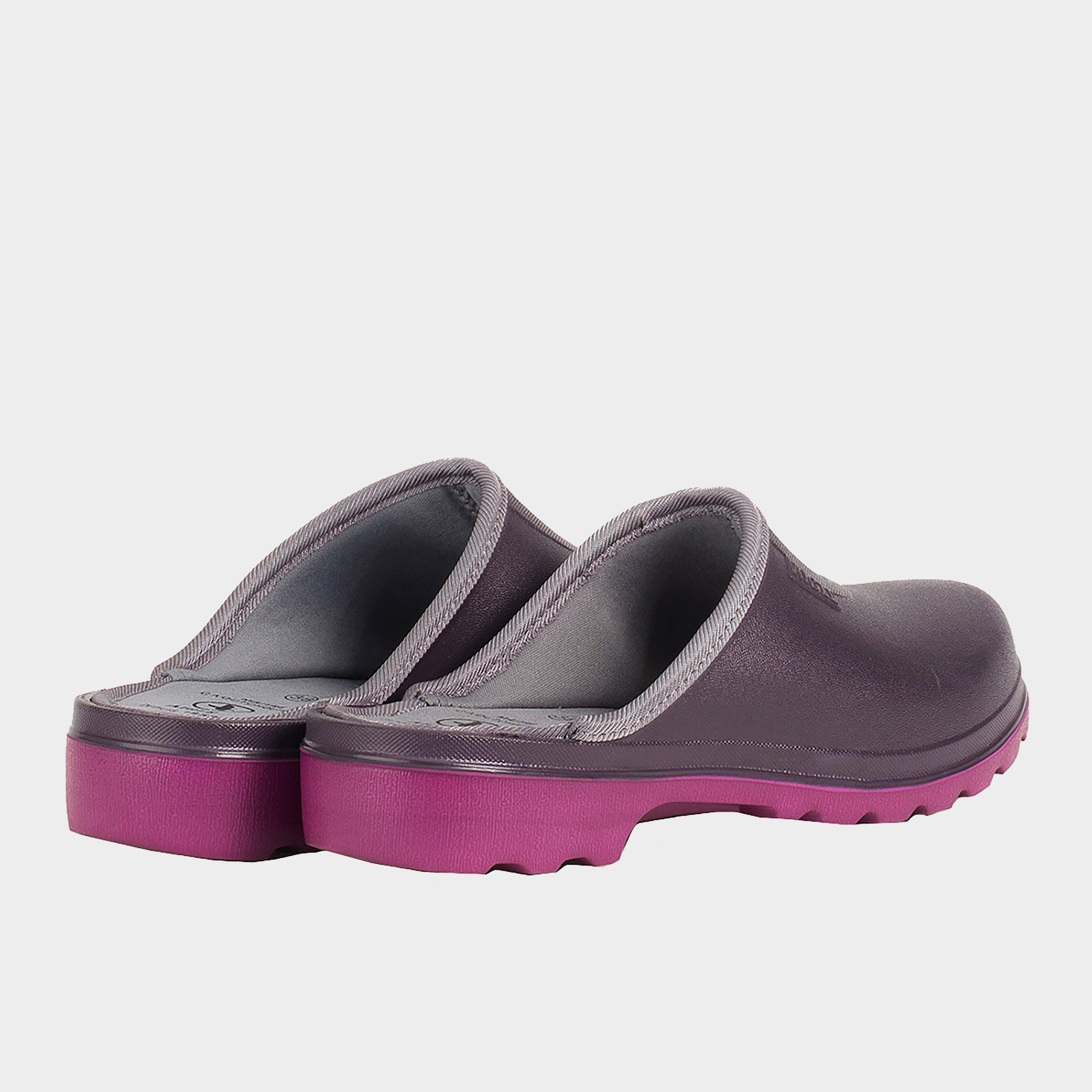 Womens Taden Clogs Aubergine/Dahlia