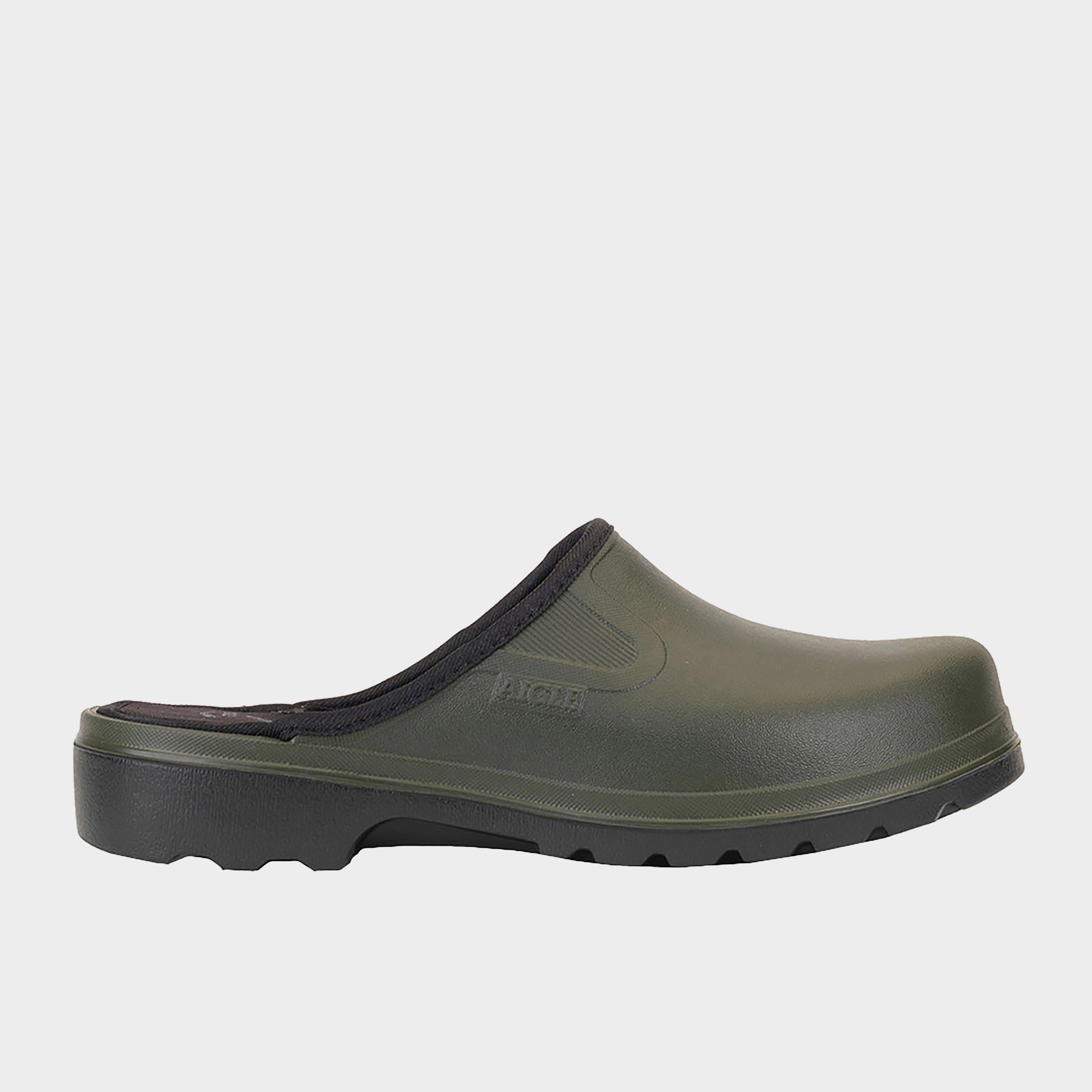 Mens Taden Clogs Kaki/Noir