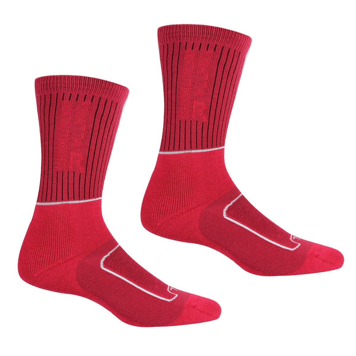 Womens Samaris II Season Socks Cherry Pink/White