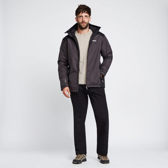 Mens Thornridge II Waterproof Insulated Jacket Ash Black