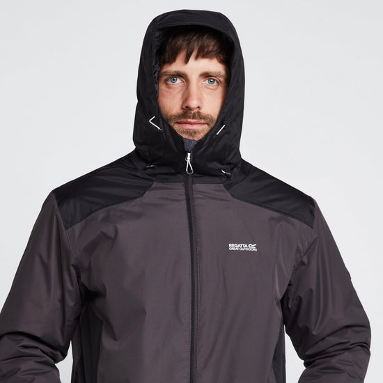 Mens Thornridge II Waterproof Insulated Jacket Ash Black