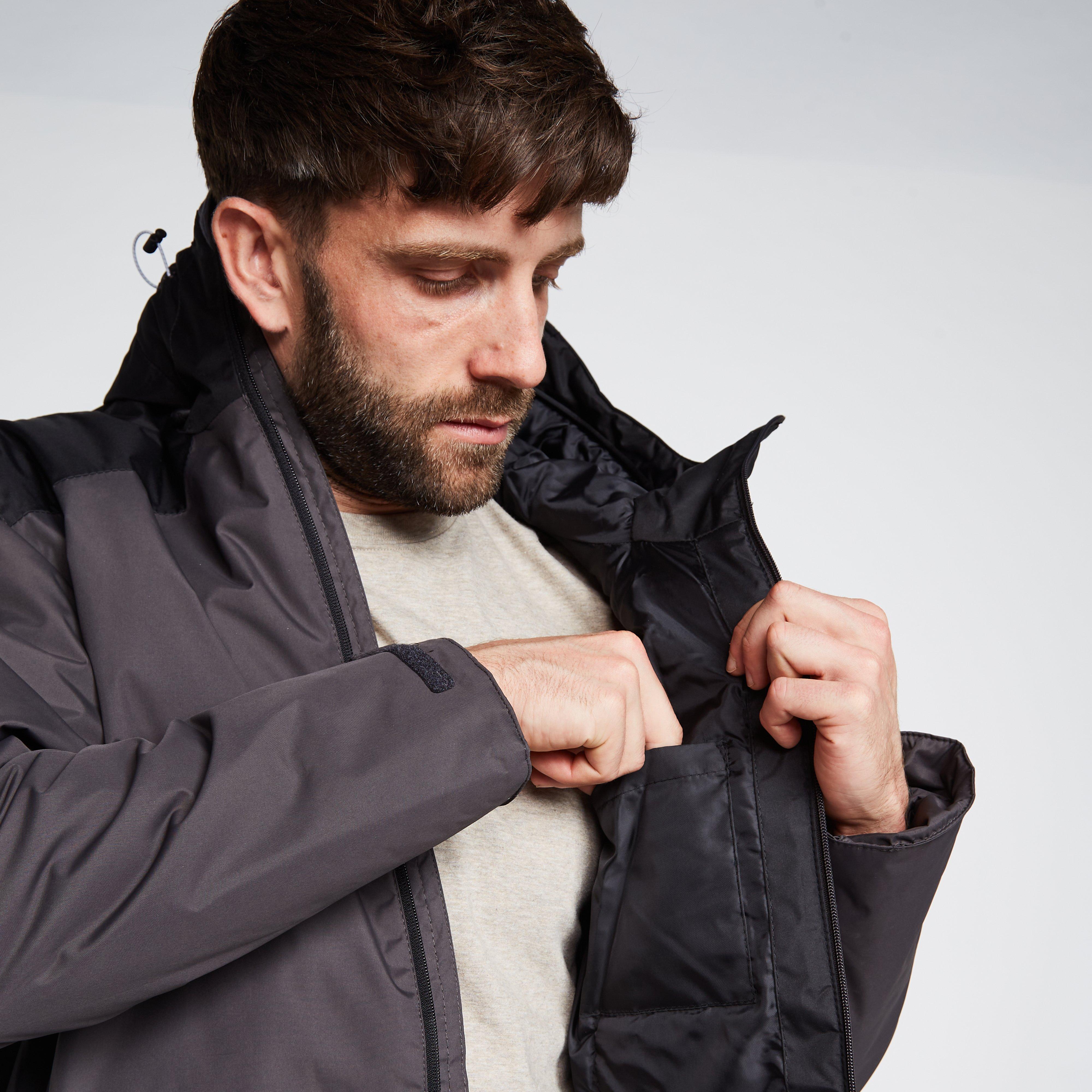 Mens Thornridge II Waterproof Insulated Jacket Ash Black