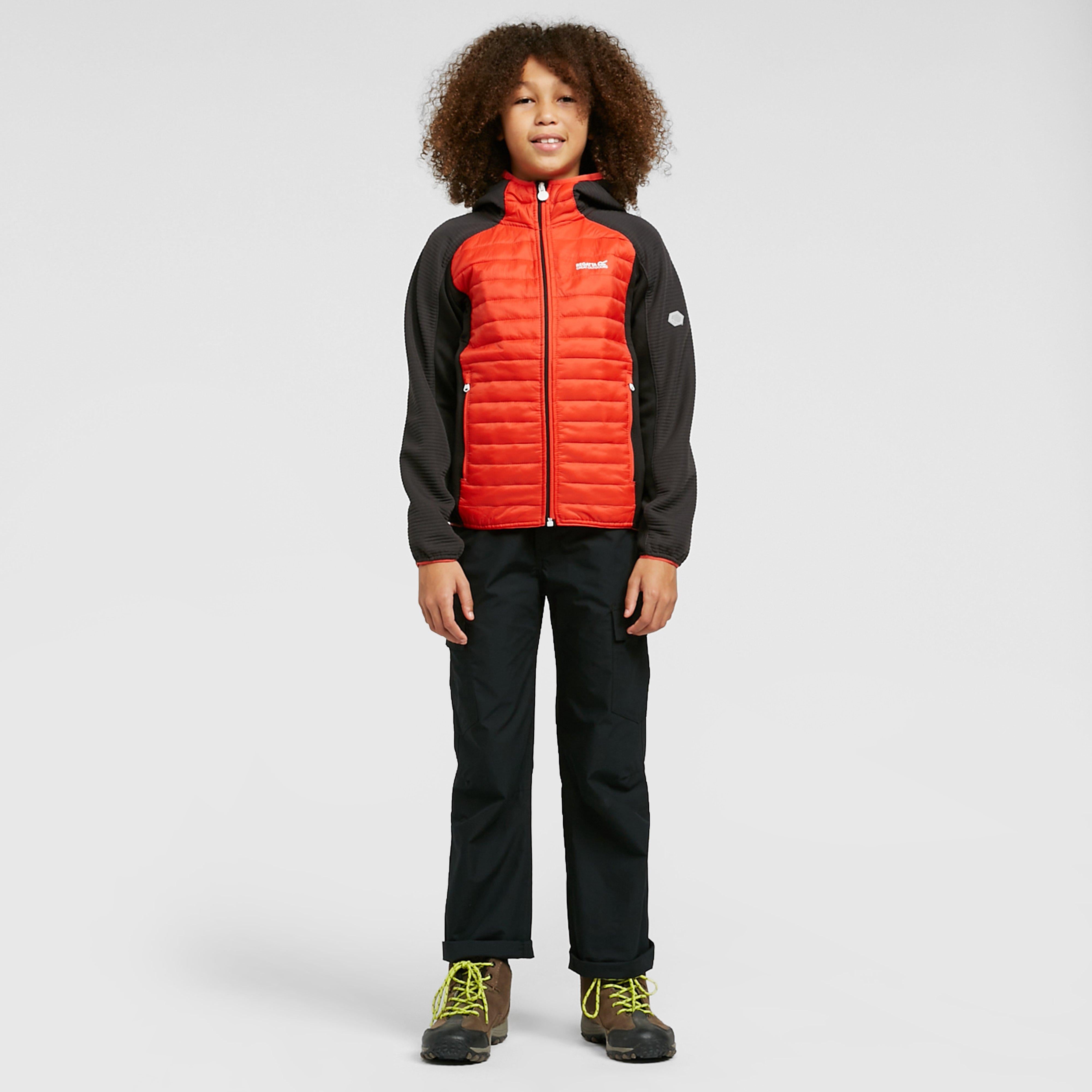 Childs Kielder Hybrid V Jacket Cajun Orange/Ash/Black