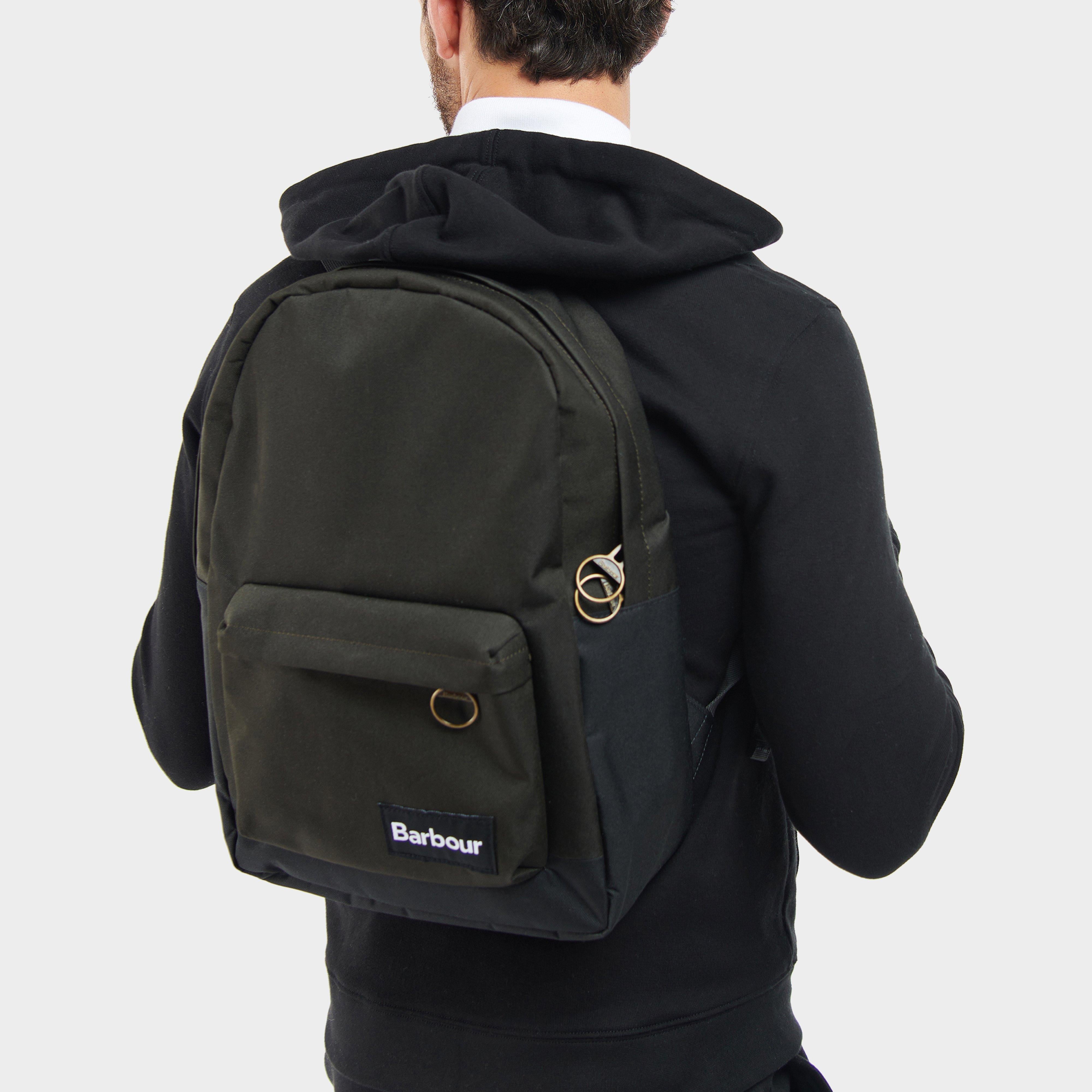 Highfield Canvas Backpack Navy/Olive