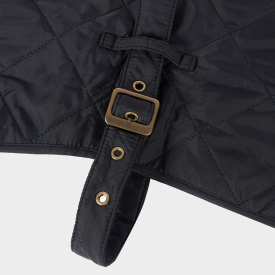 Quilted Dog Coat Black