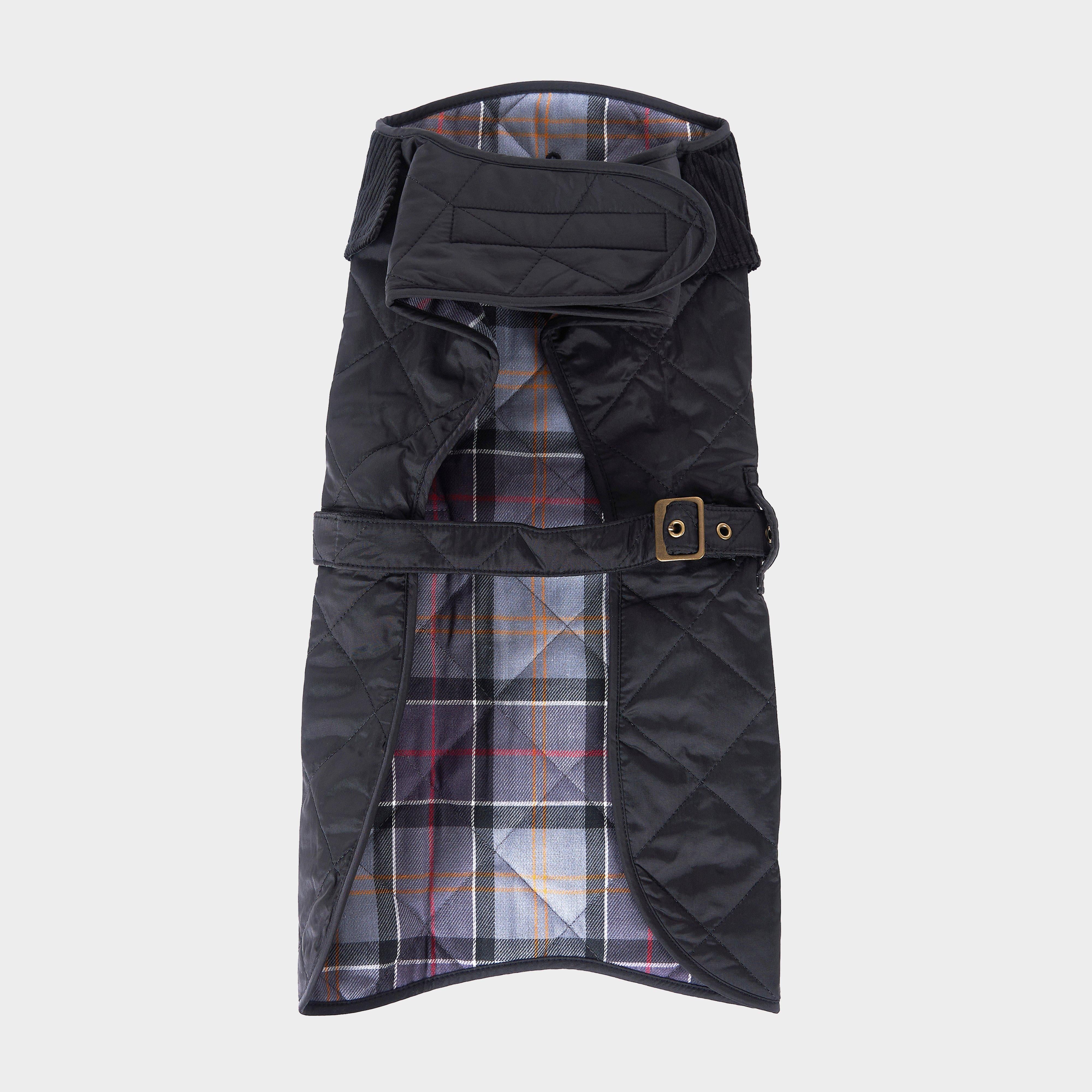 Quilted Dog Coat Black