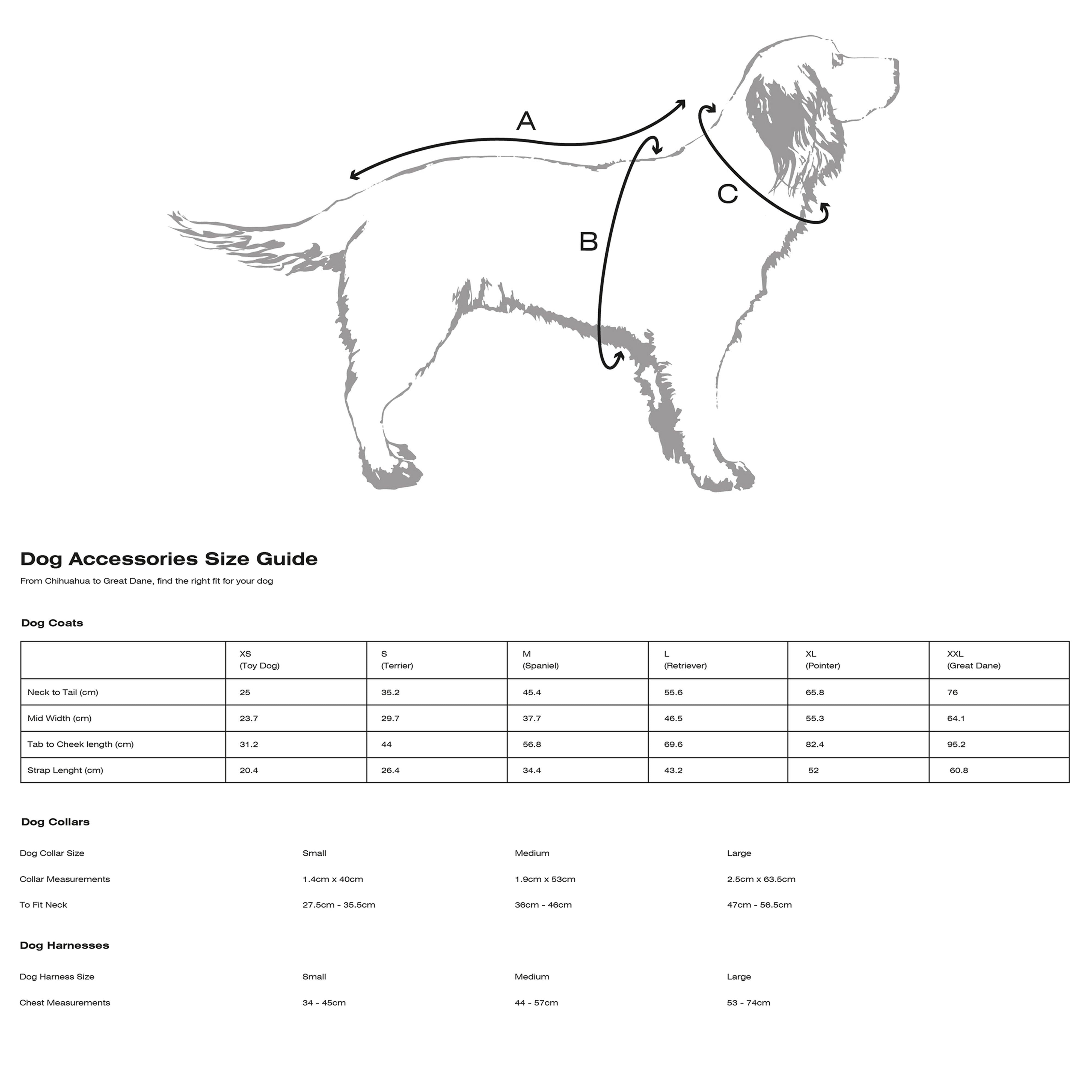 Quilted Dog Coat Black