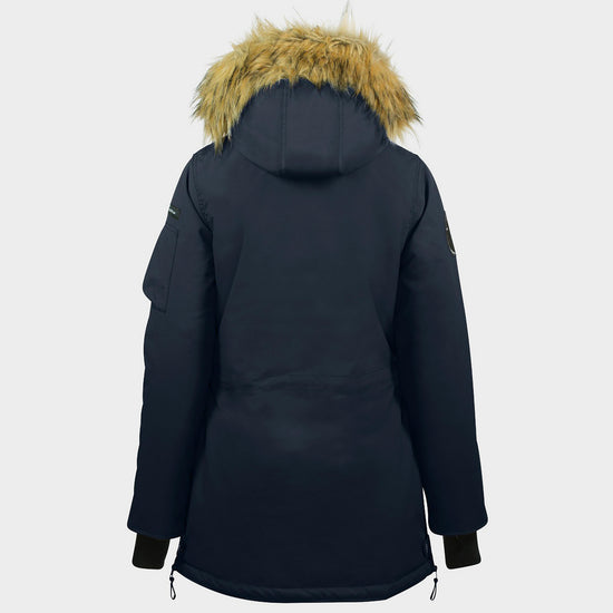 Womens Brooke Parka Dark Navy