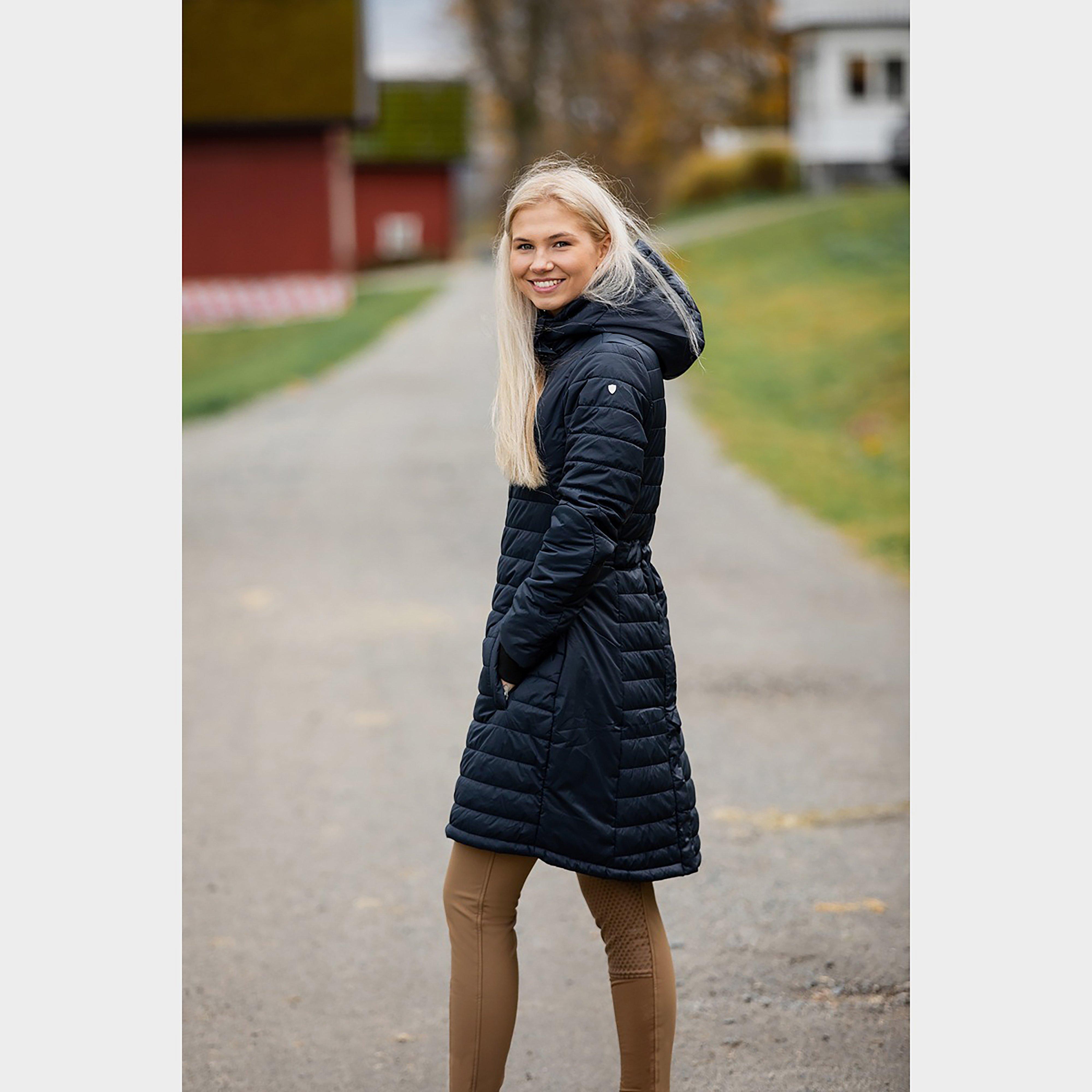 Womens Charlotte Long Riding Jacket Dark Navy