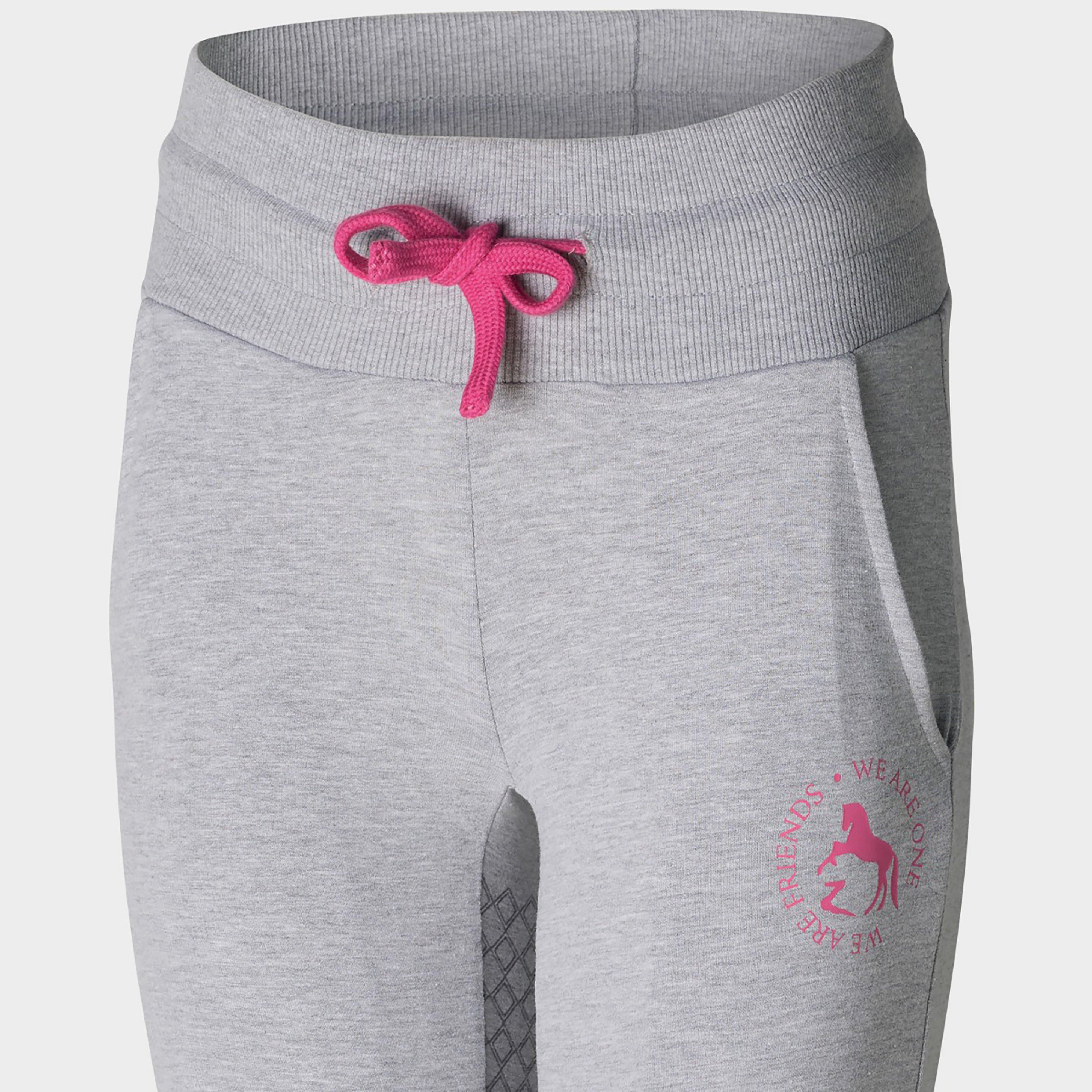 Childs Elinor Cotton Stretch Tights Ash Grey