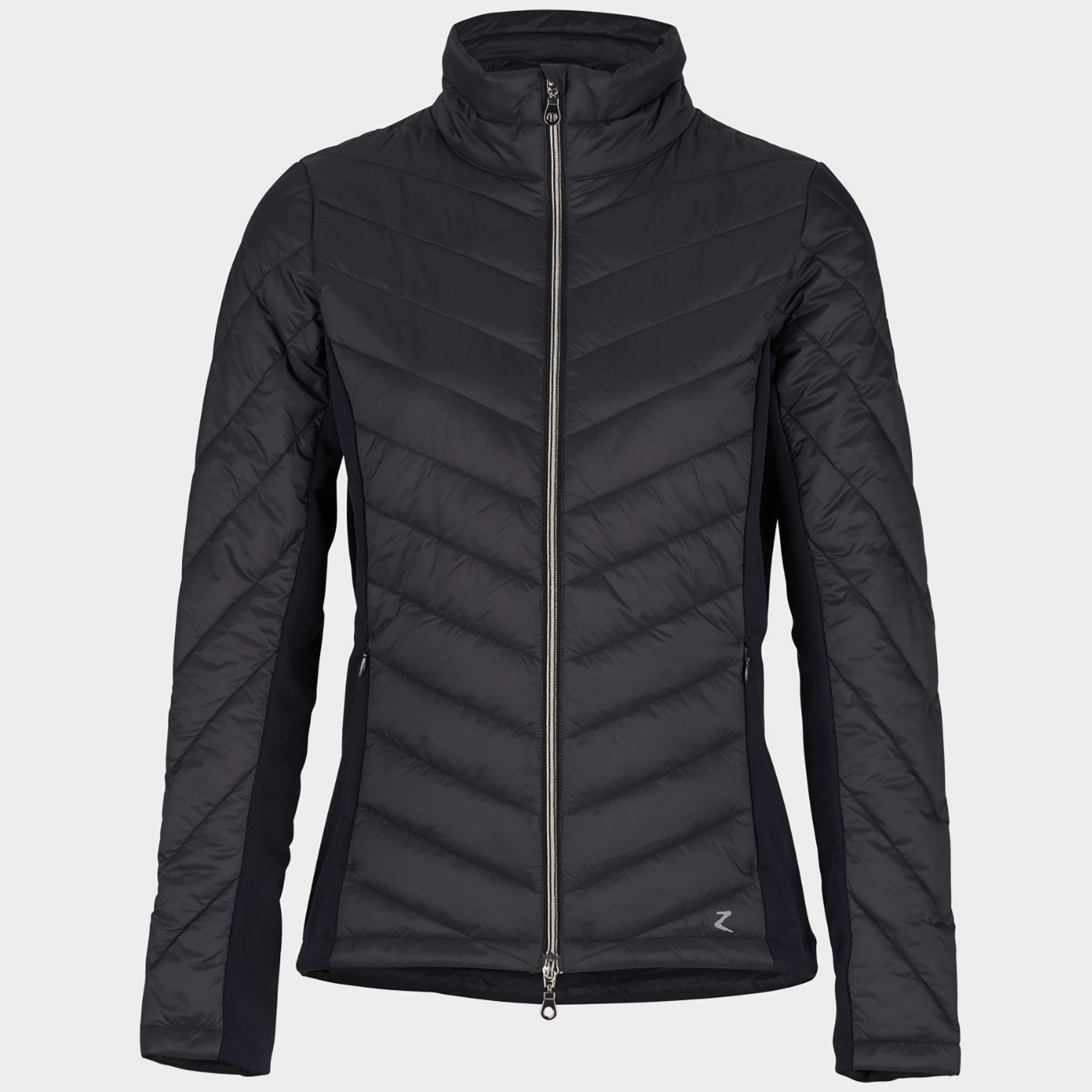 Ladies Isla Padded Hybrid Jacket Dark Navy