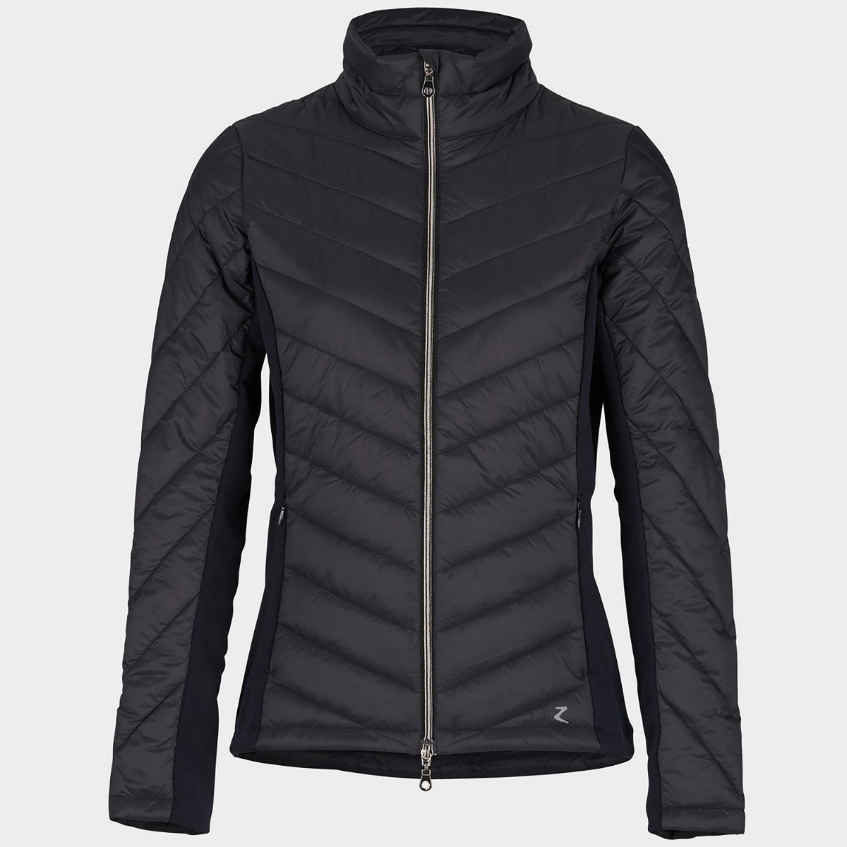 Ladies Isla Padded Hybrid Jacket Dark Navy