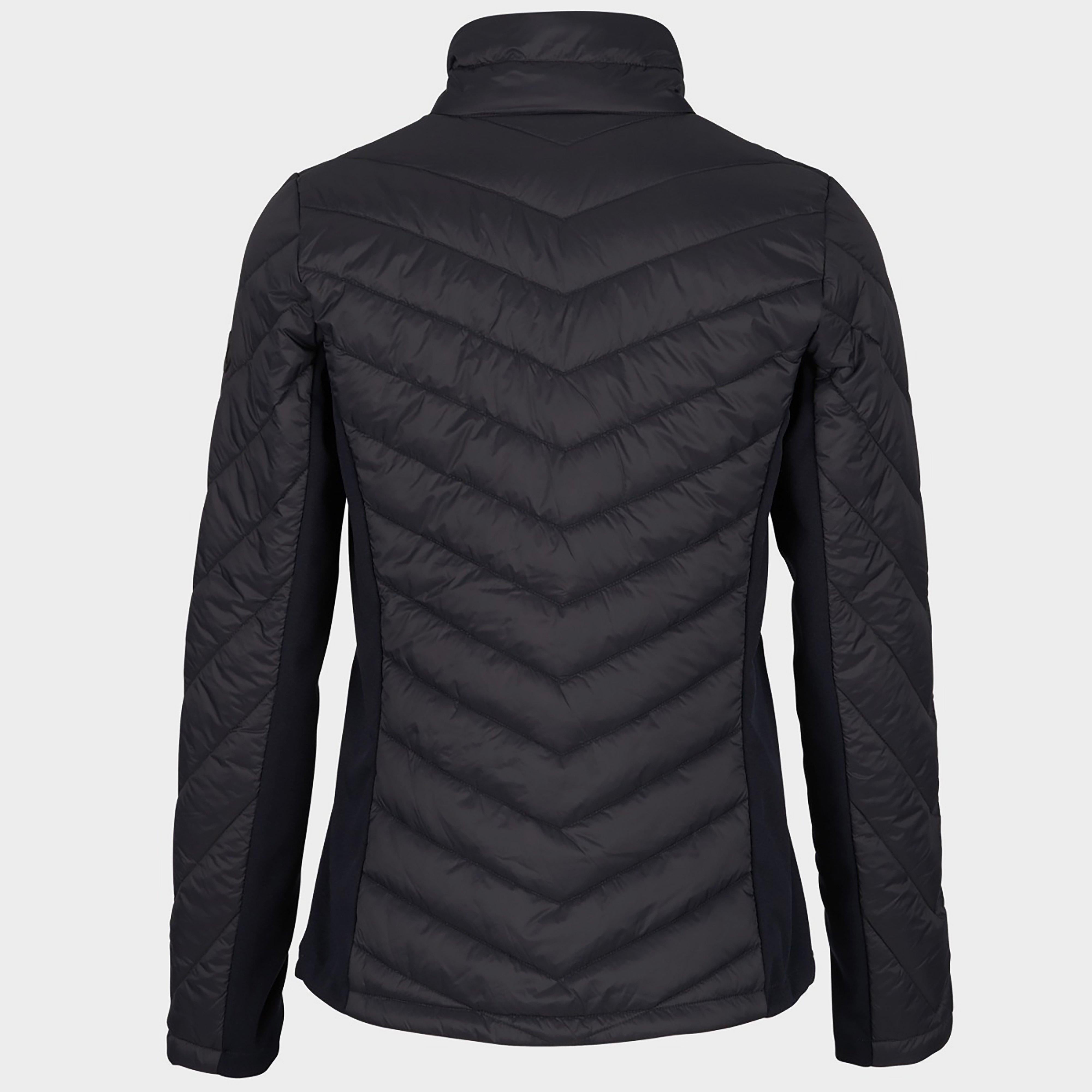 Ladies Isla Padded Hybrid Jacket Dark Navy