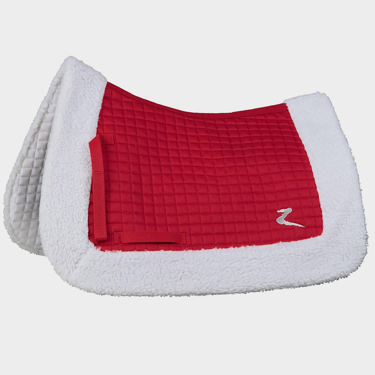 Christmas Saddle Pad Red