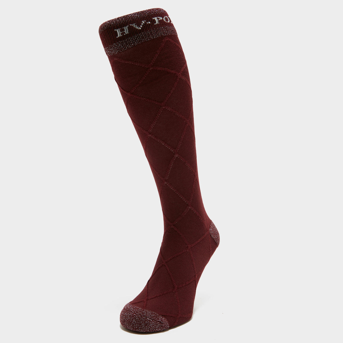 Louise Socks Dark Berry