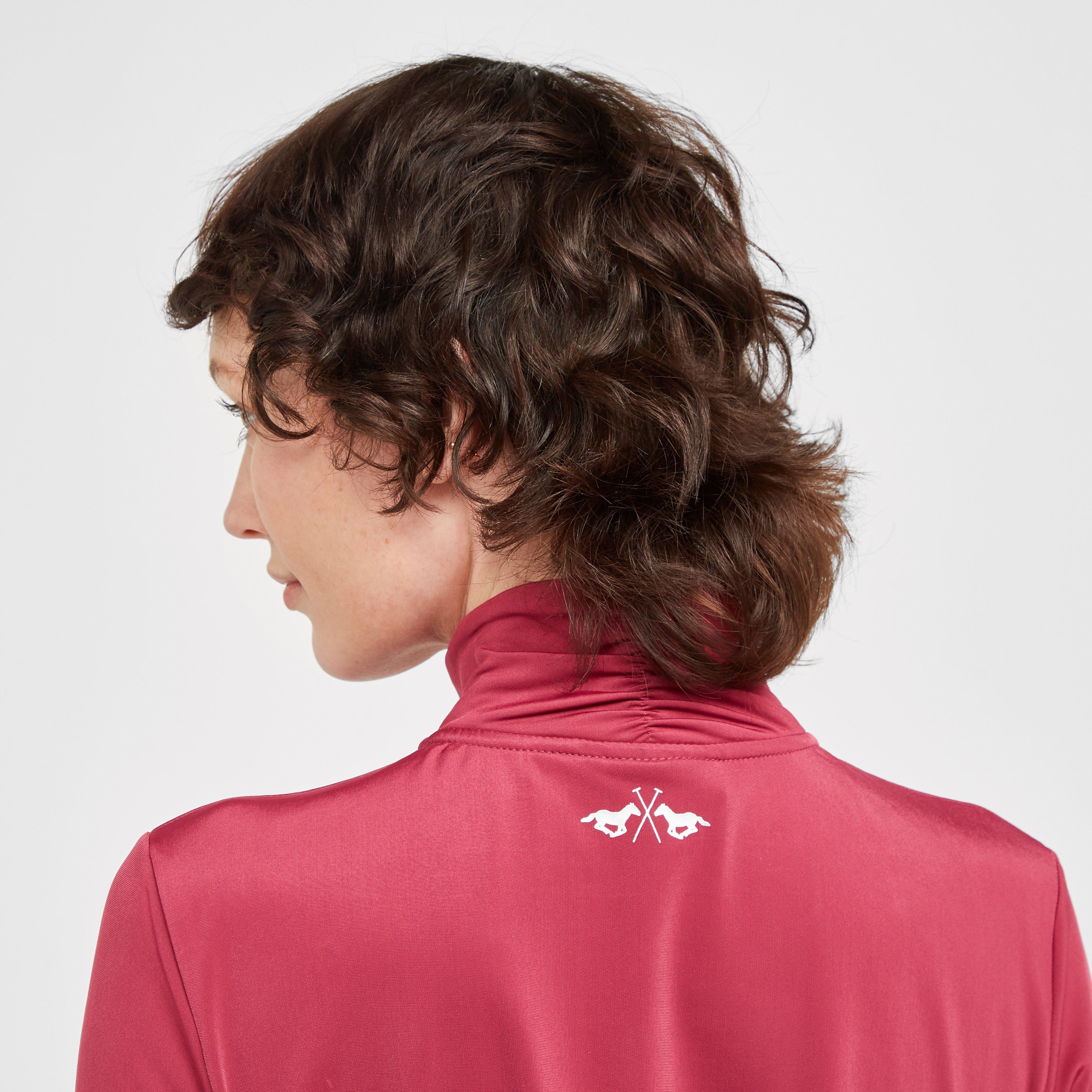 Womens Lumi Top Bordeaux