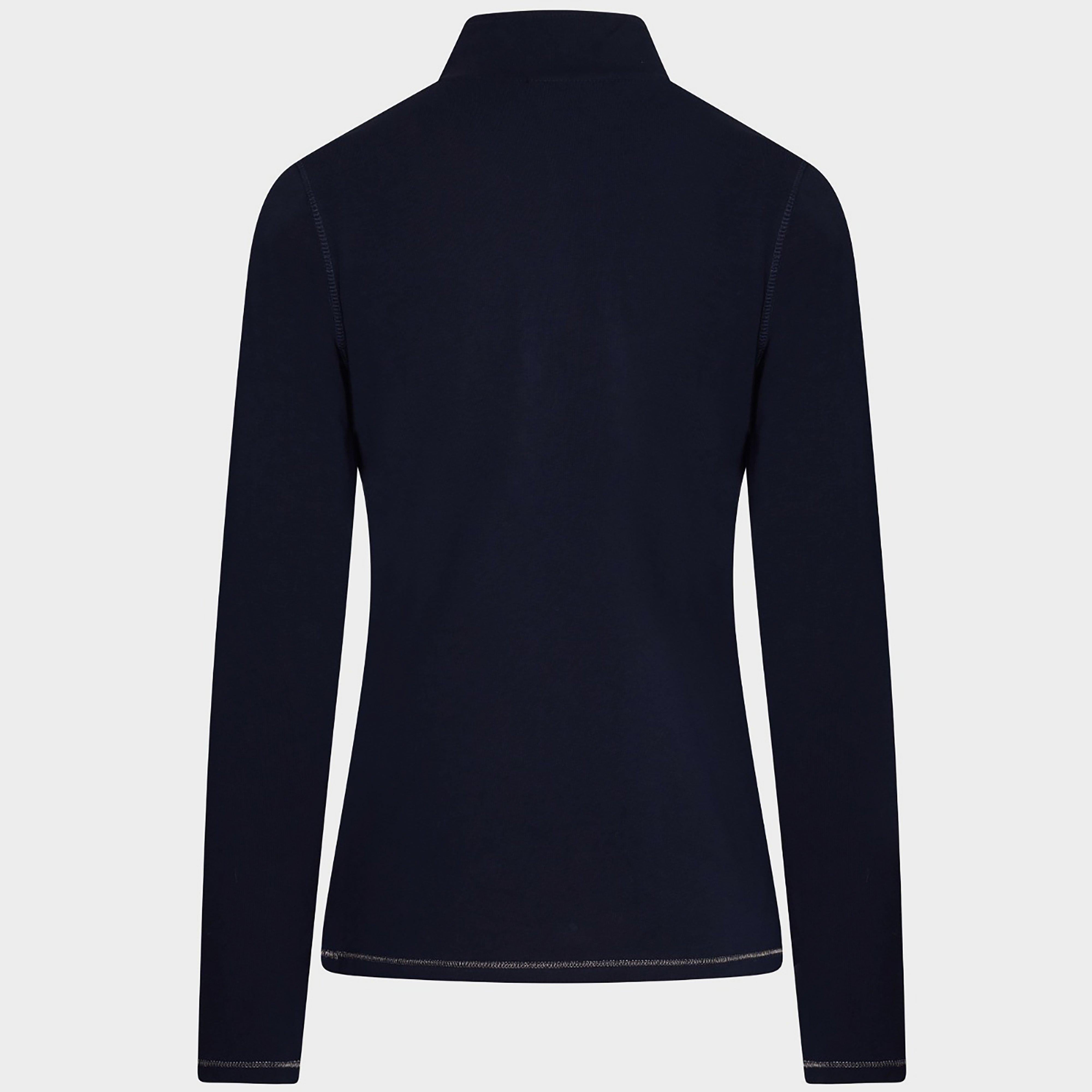Ladies Long Sleeve Chelsea Top Navy