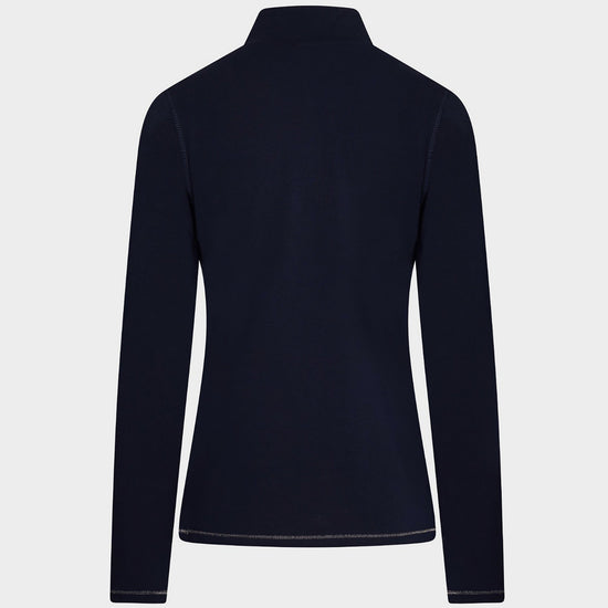 Ladies Long Sleeve Chelsea Top Navy