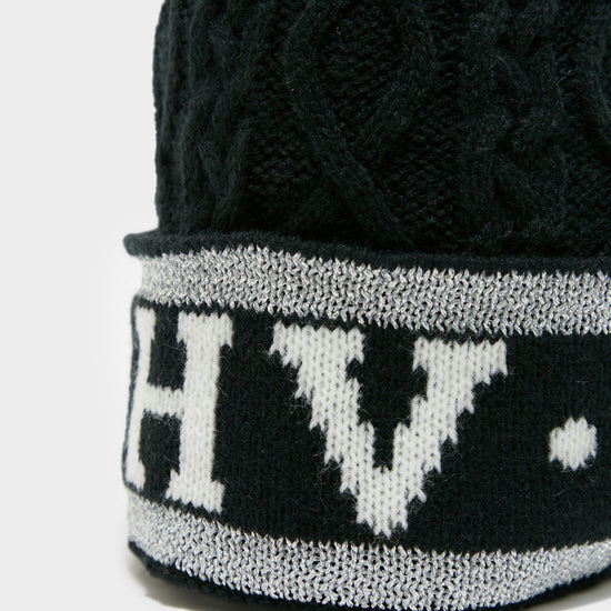 Knitted Beanie Black