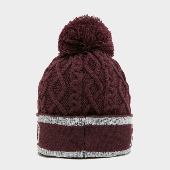 Knitted Beanie Dark Berry