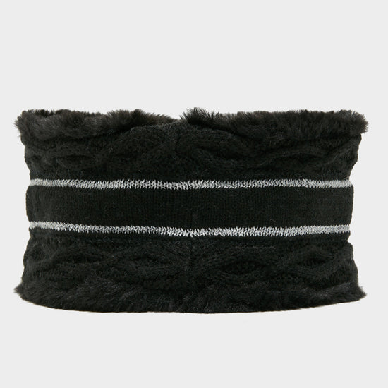 Knitted Headband Black