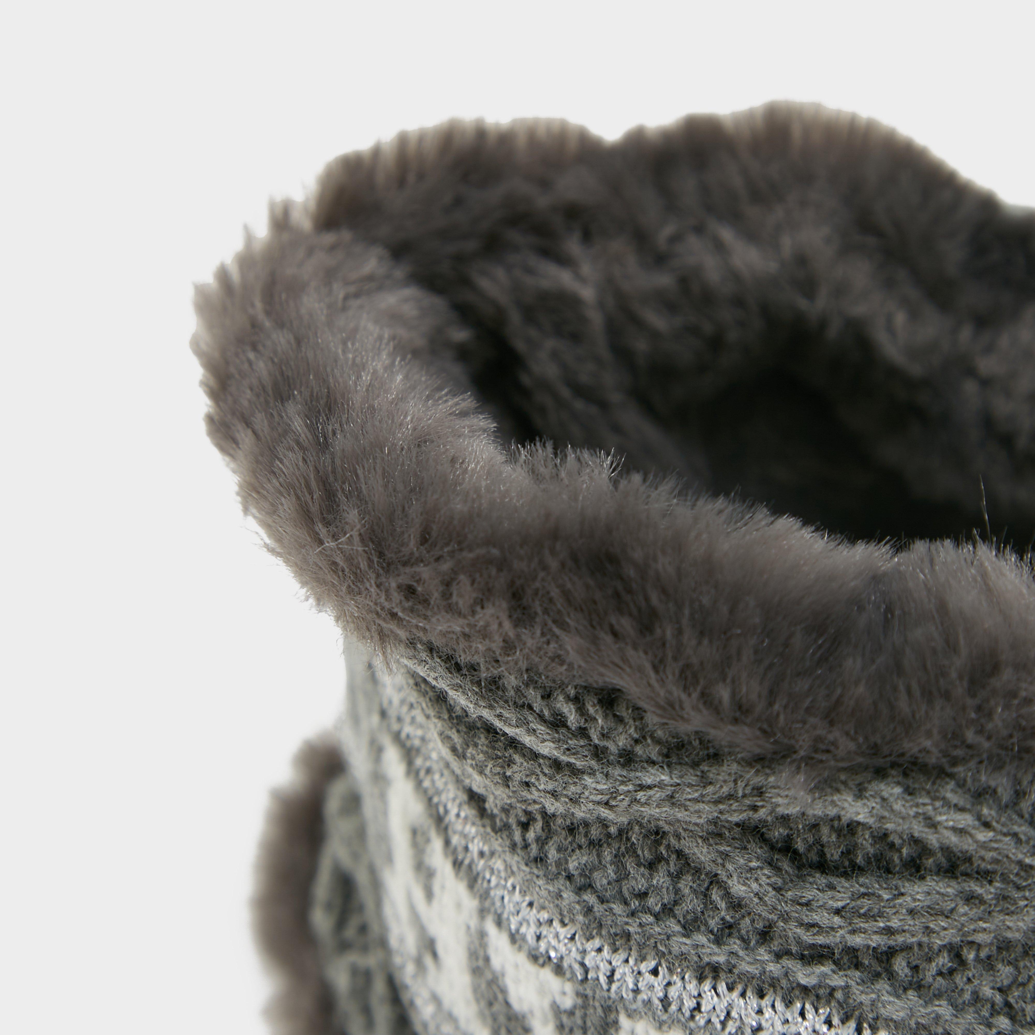 Knitted Headband Grey Melange