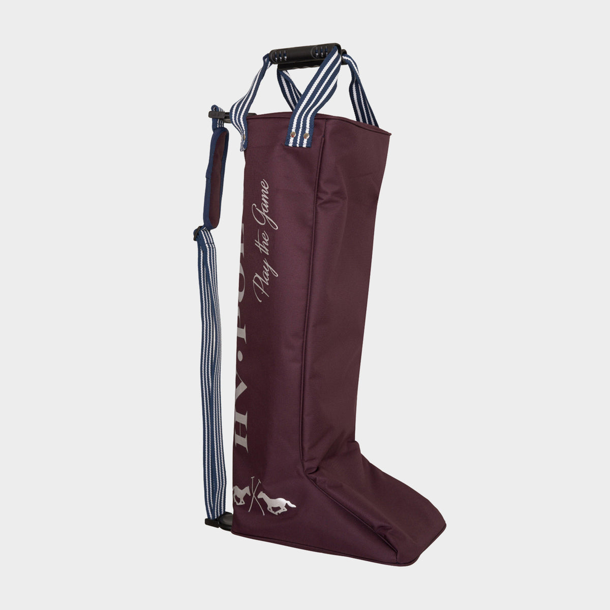Tall Boot Bag Dark Berry