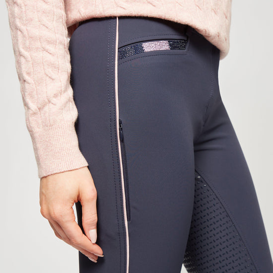 Womens Cecile Breeches Navy