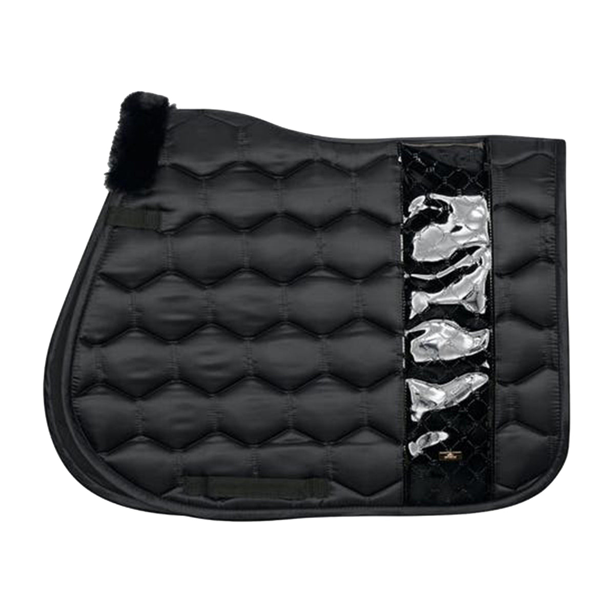 Cecile Dressage Pad Black Laquer Full