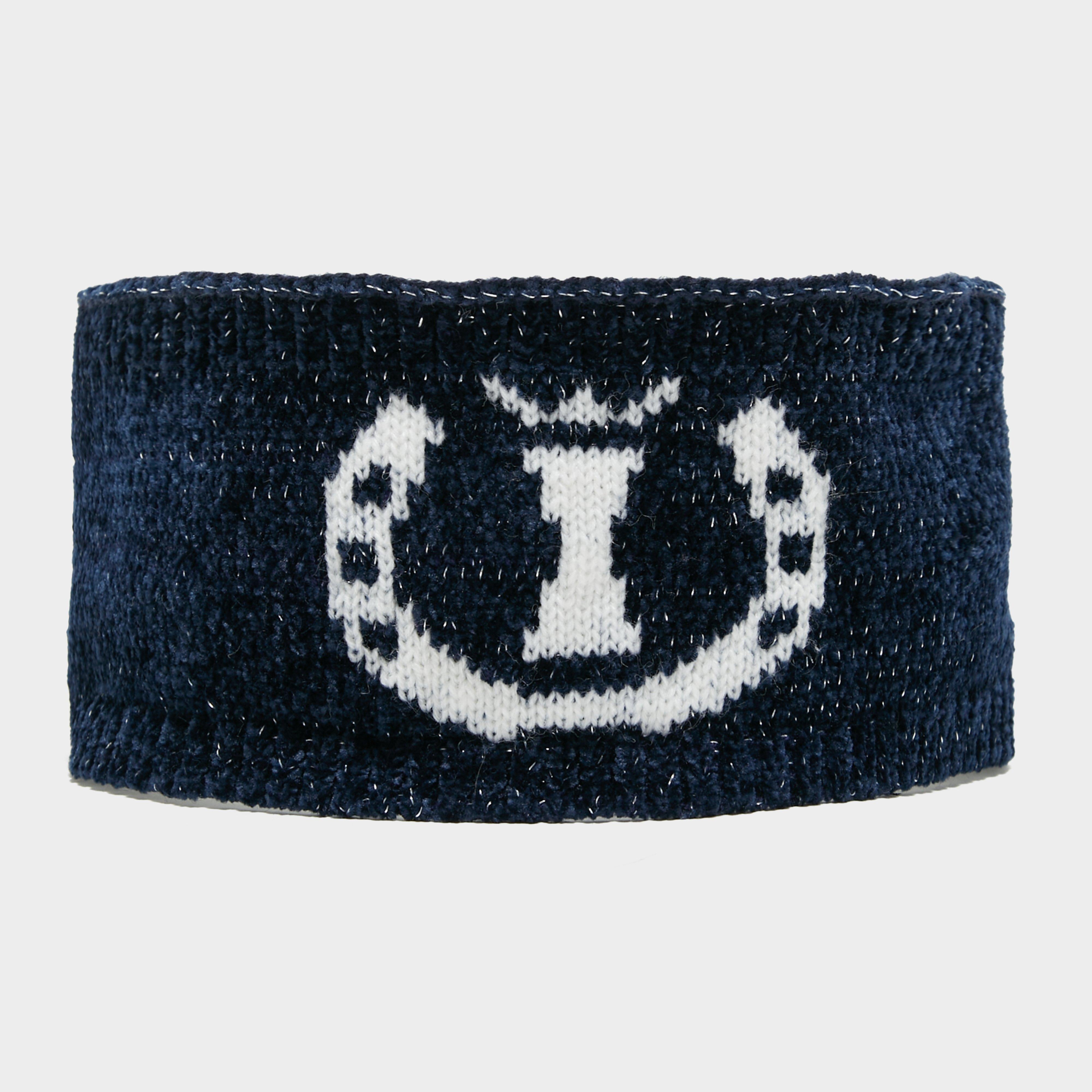 Dusty Star Velvet Headband Navy