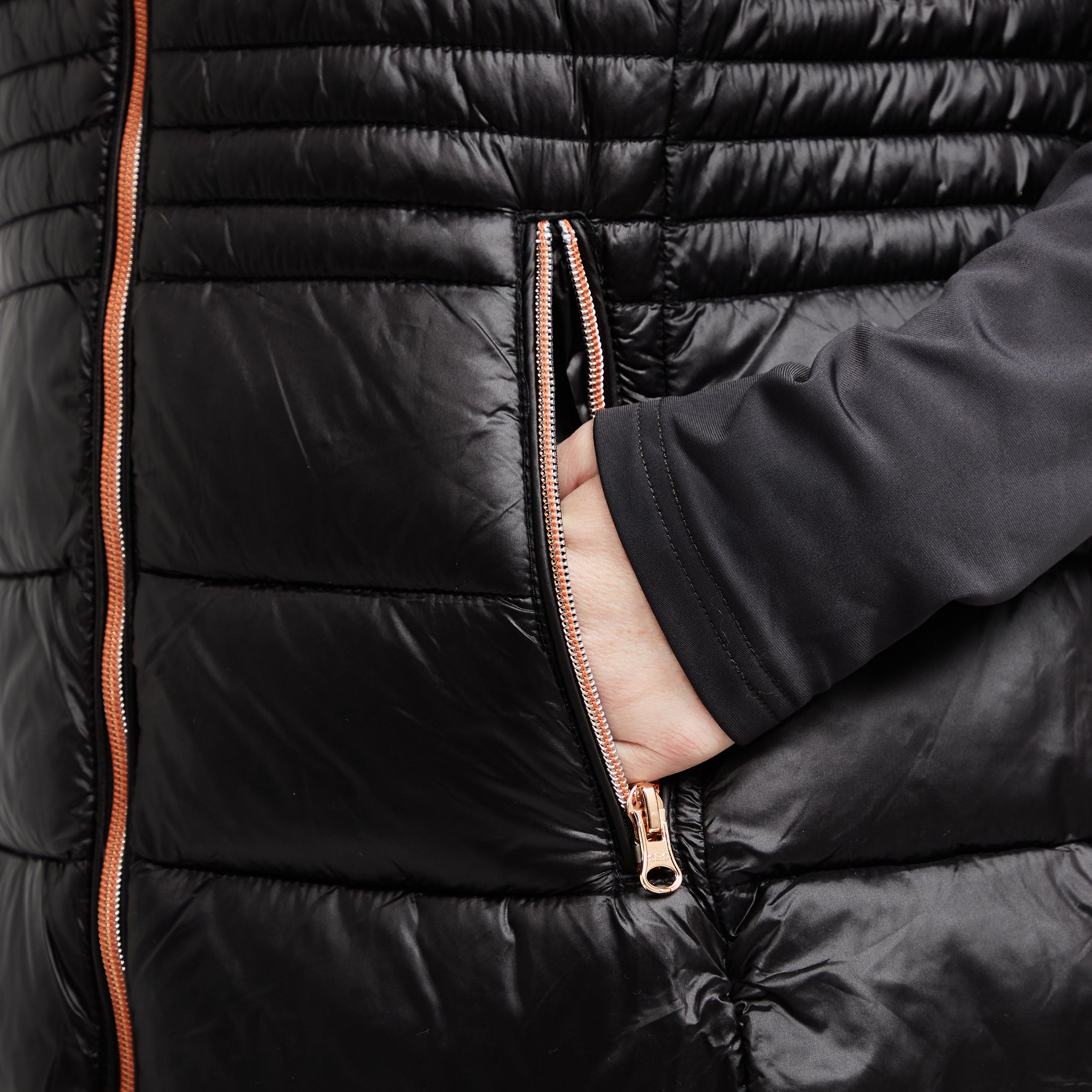 Womens City Stars Bodywarmer Black