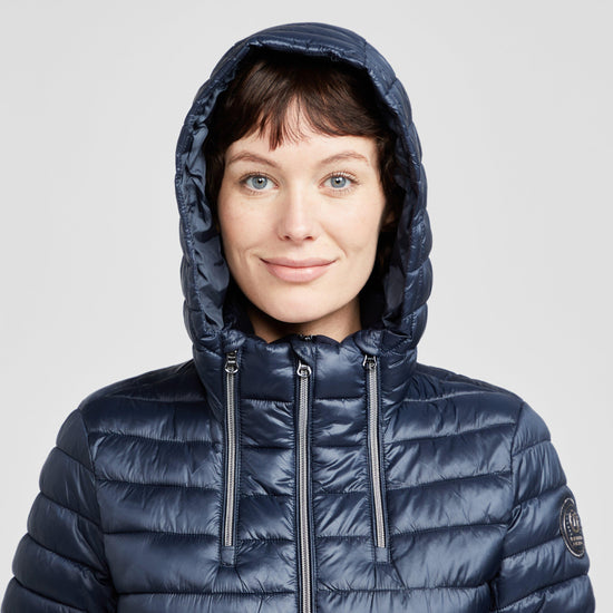 Womens City Stars Hip Jacket Navy