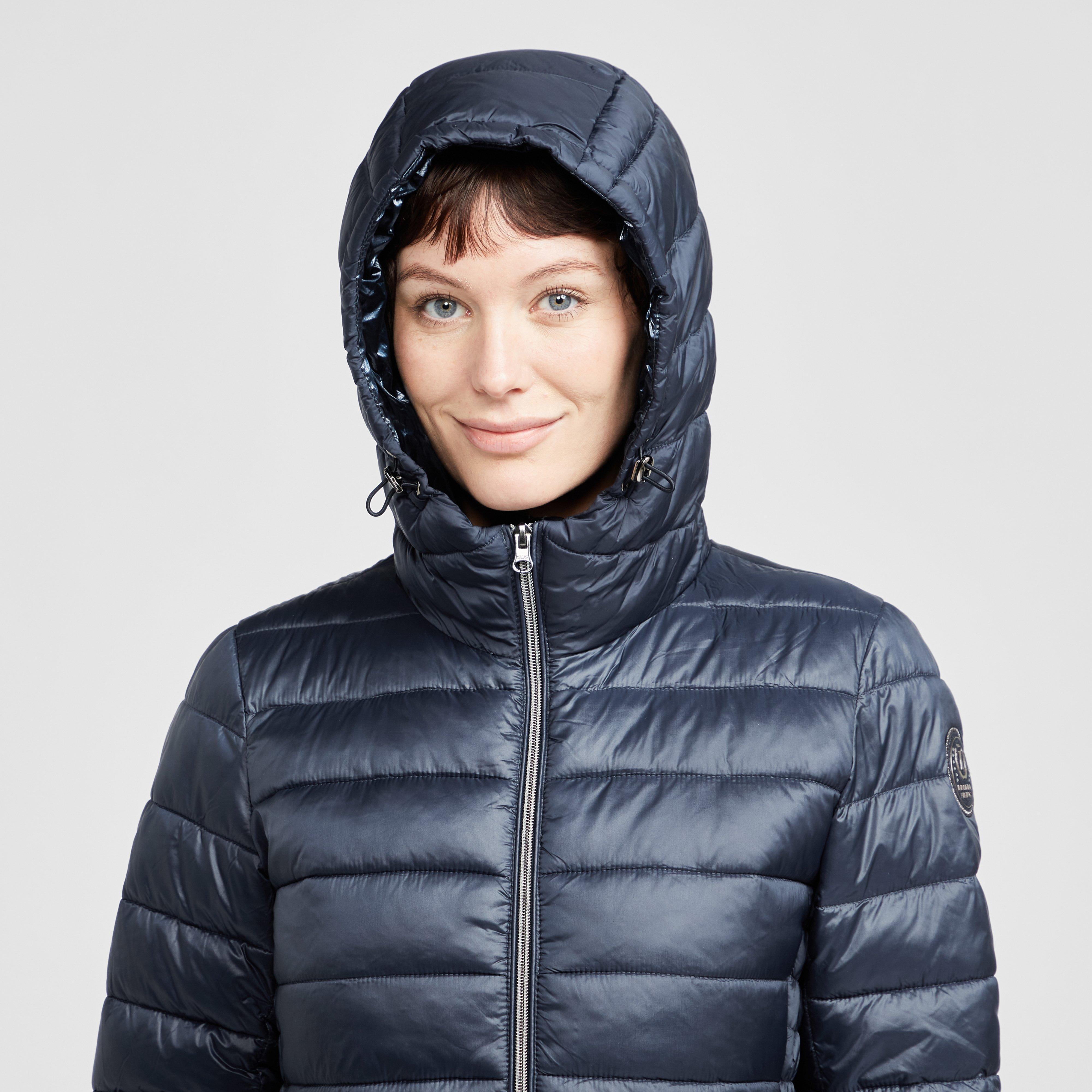 Womens City Stars Long Jacket Navy