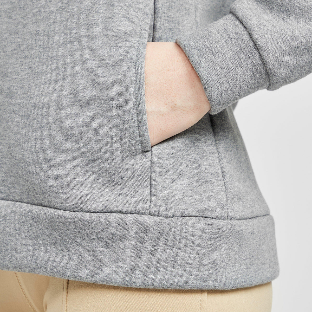 Womens Diamond Hooded Sweat Jacket Flower Pink