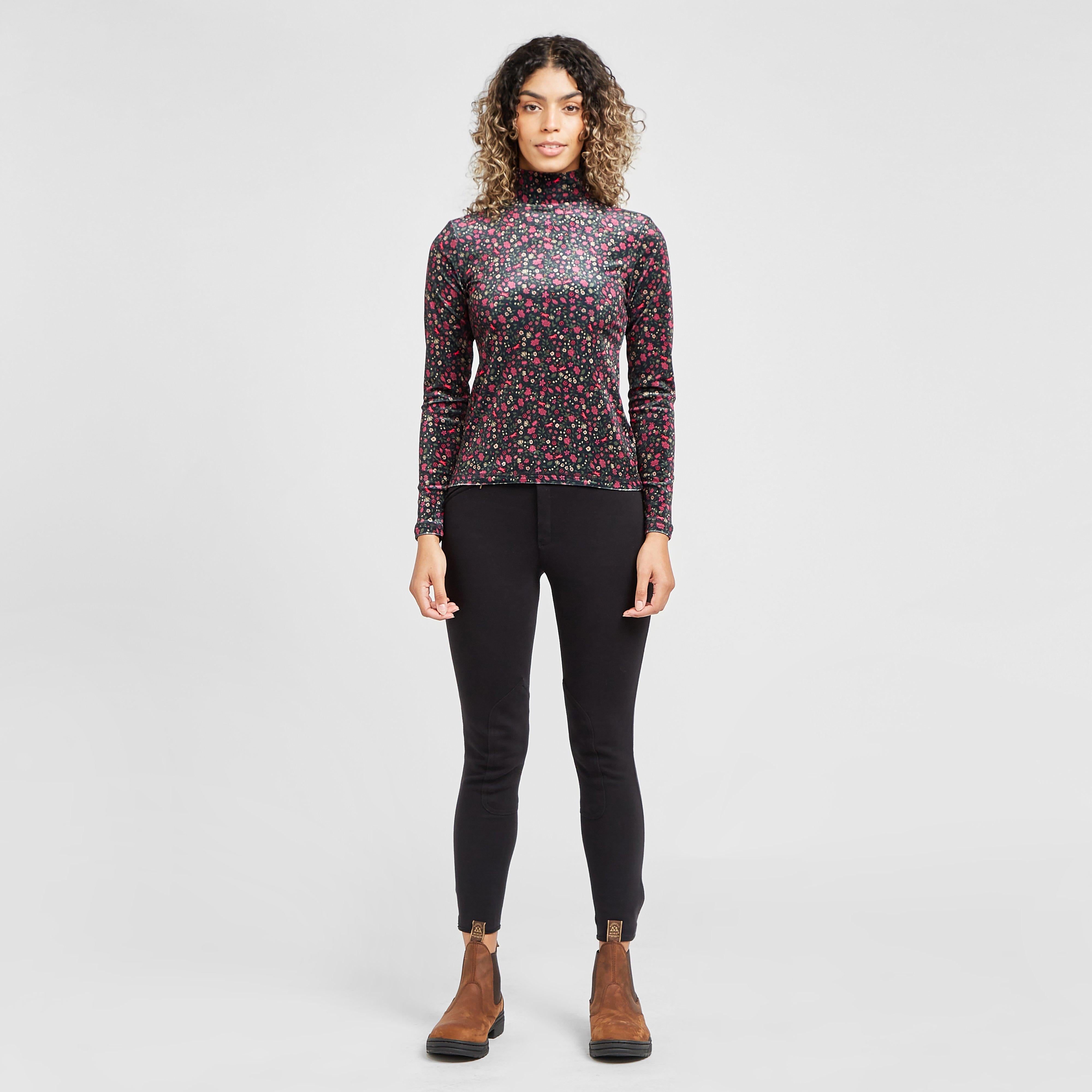 Womens Turtleneck Flower Bomb