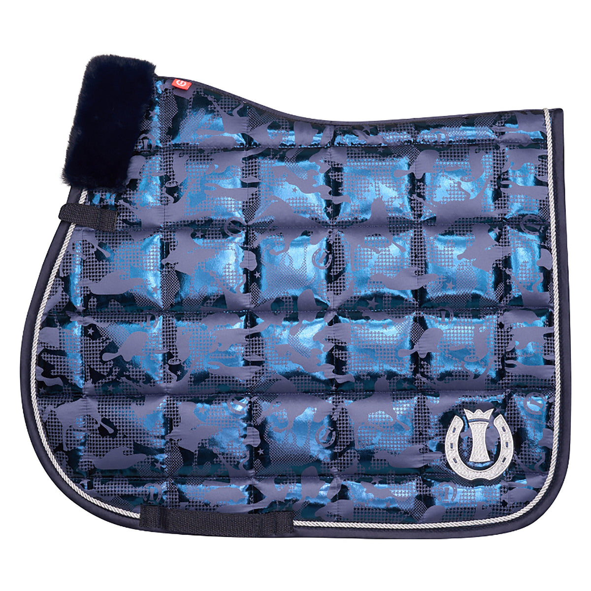 Ambient Hide & Ride AOP GP Saddle Pad Navy