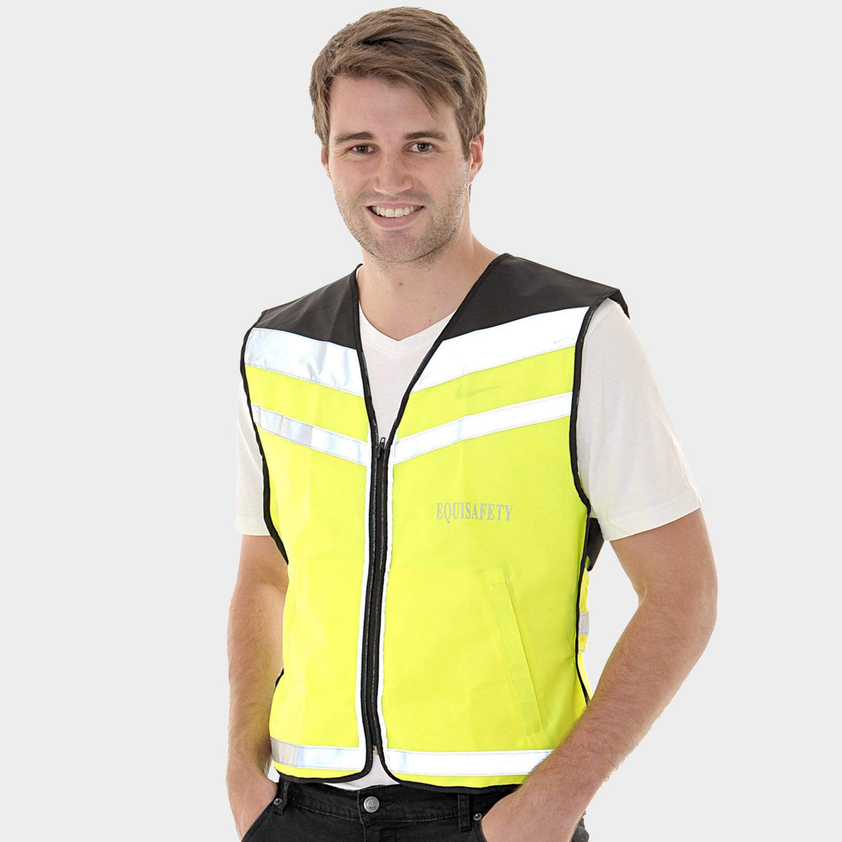 Horse in Training Air Waistcoat Yellow