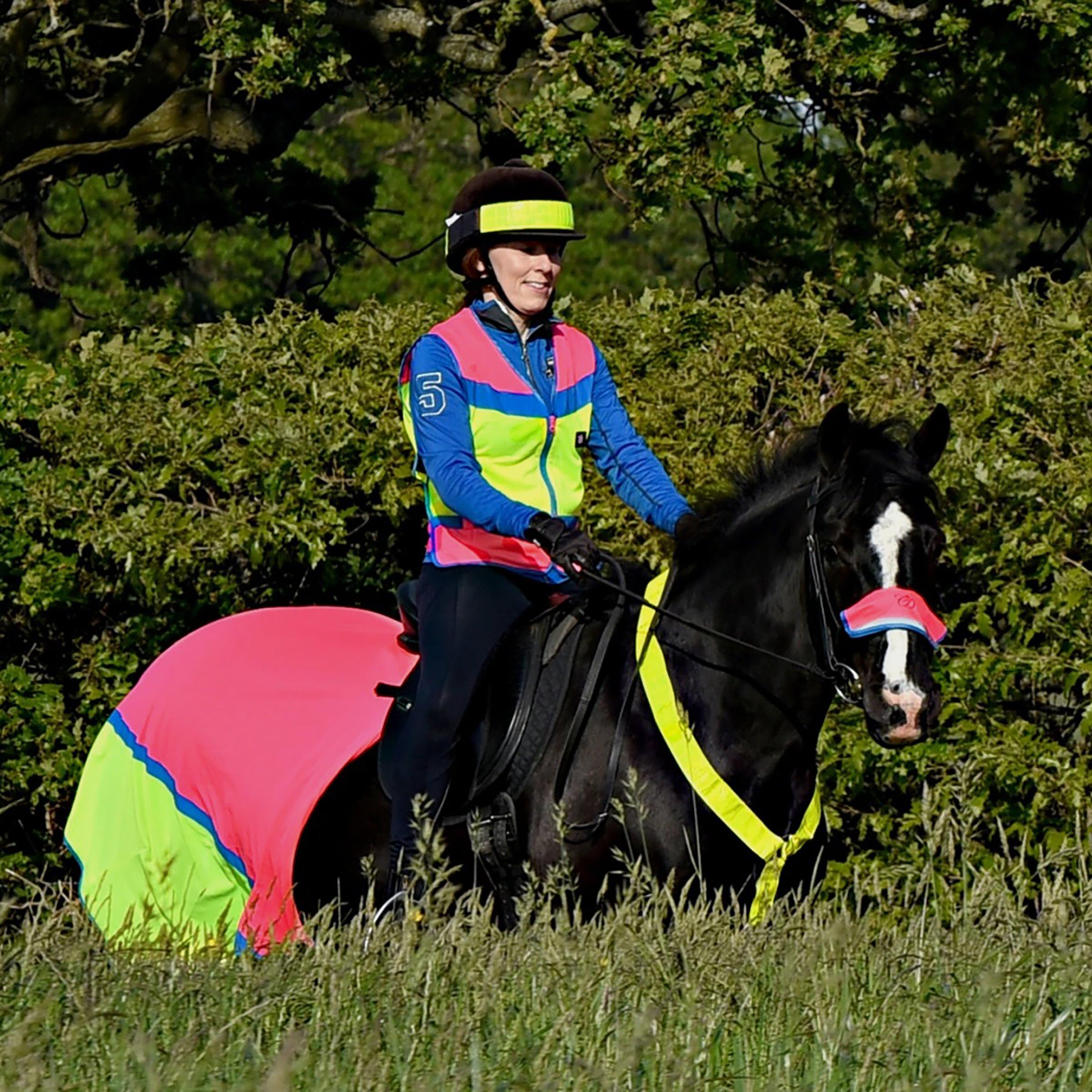 Charlotte Dujardin Multi-Coloured Quarter Sheet Pink/Yellow