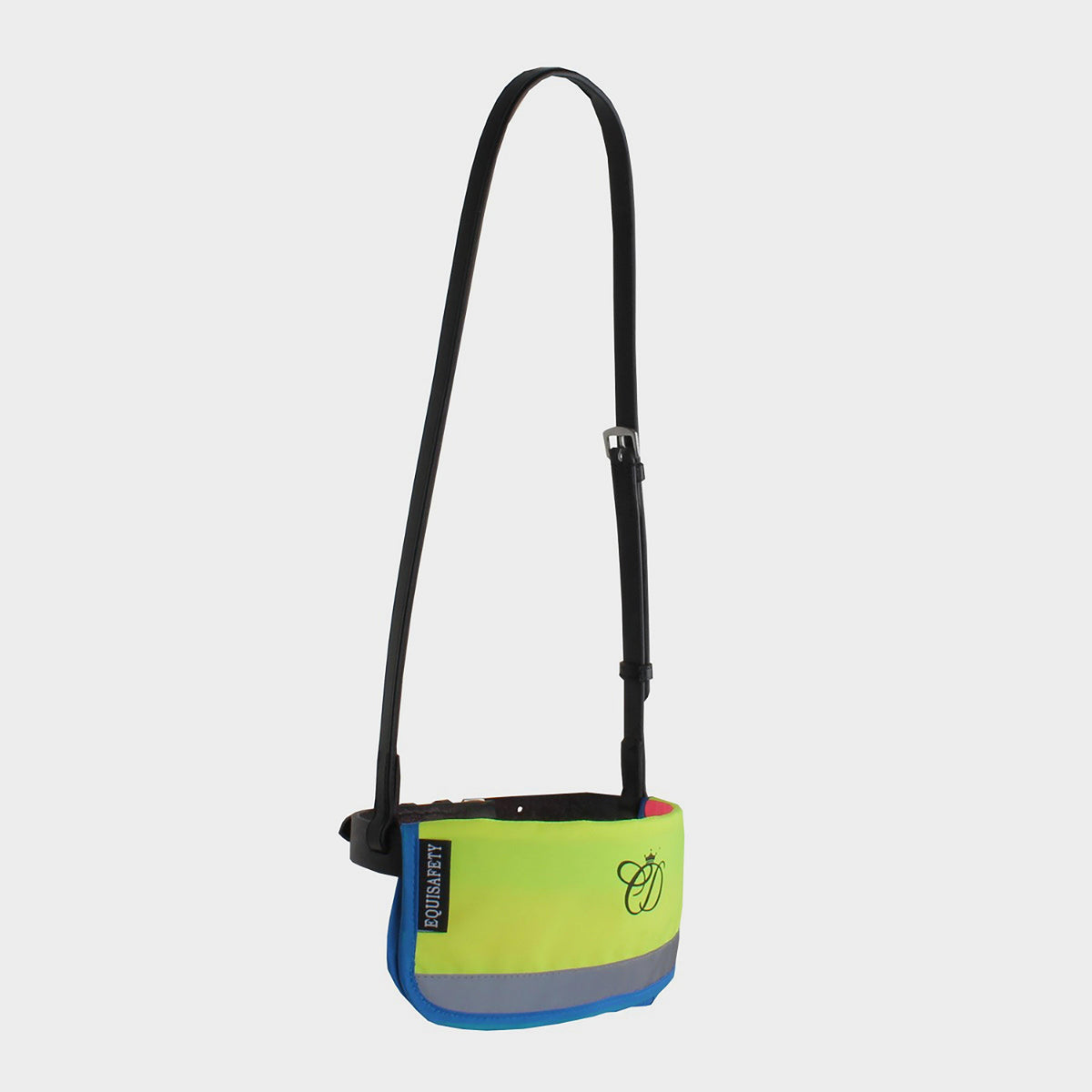 Charlotte Dujardin Multi-Coloured Nose Band Pink/Yellow