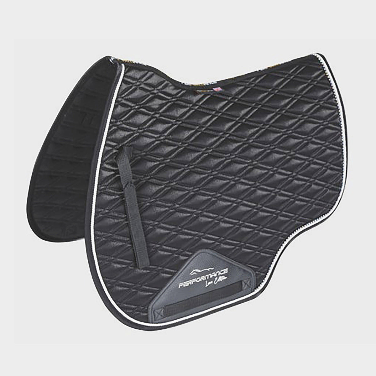 Performance Euro Cut Luxe Saddle Pad Black