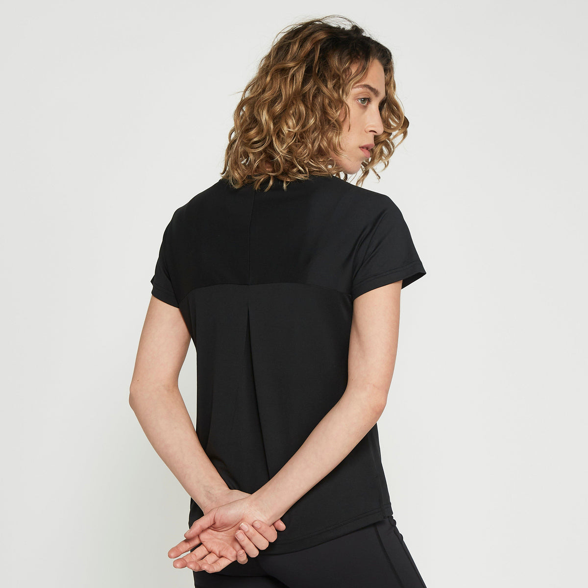 Womens Tech Tee Plus Black