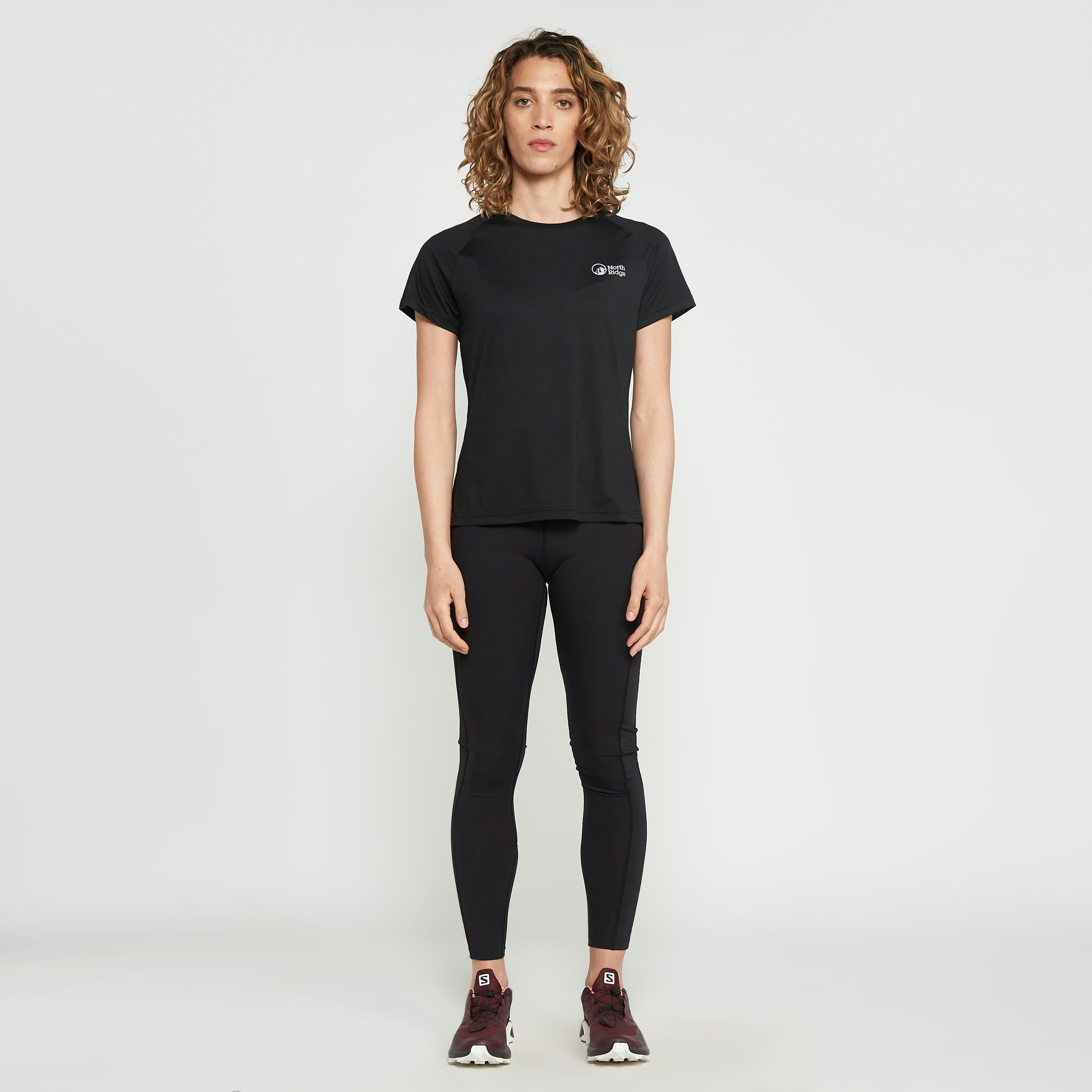 Womens Tech Tee Plus Black