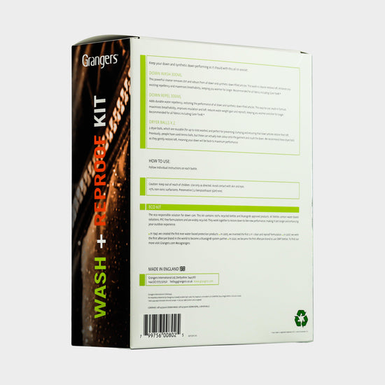 Clothing Wash & Reproof Kit