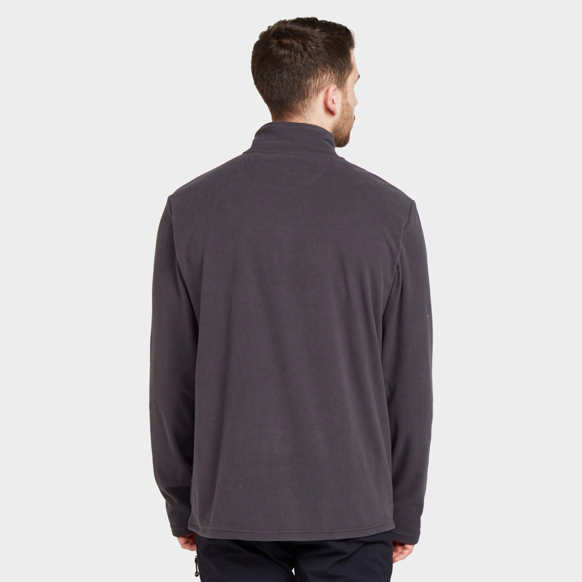Mens Bracken Half Zip Fleece Grey