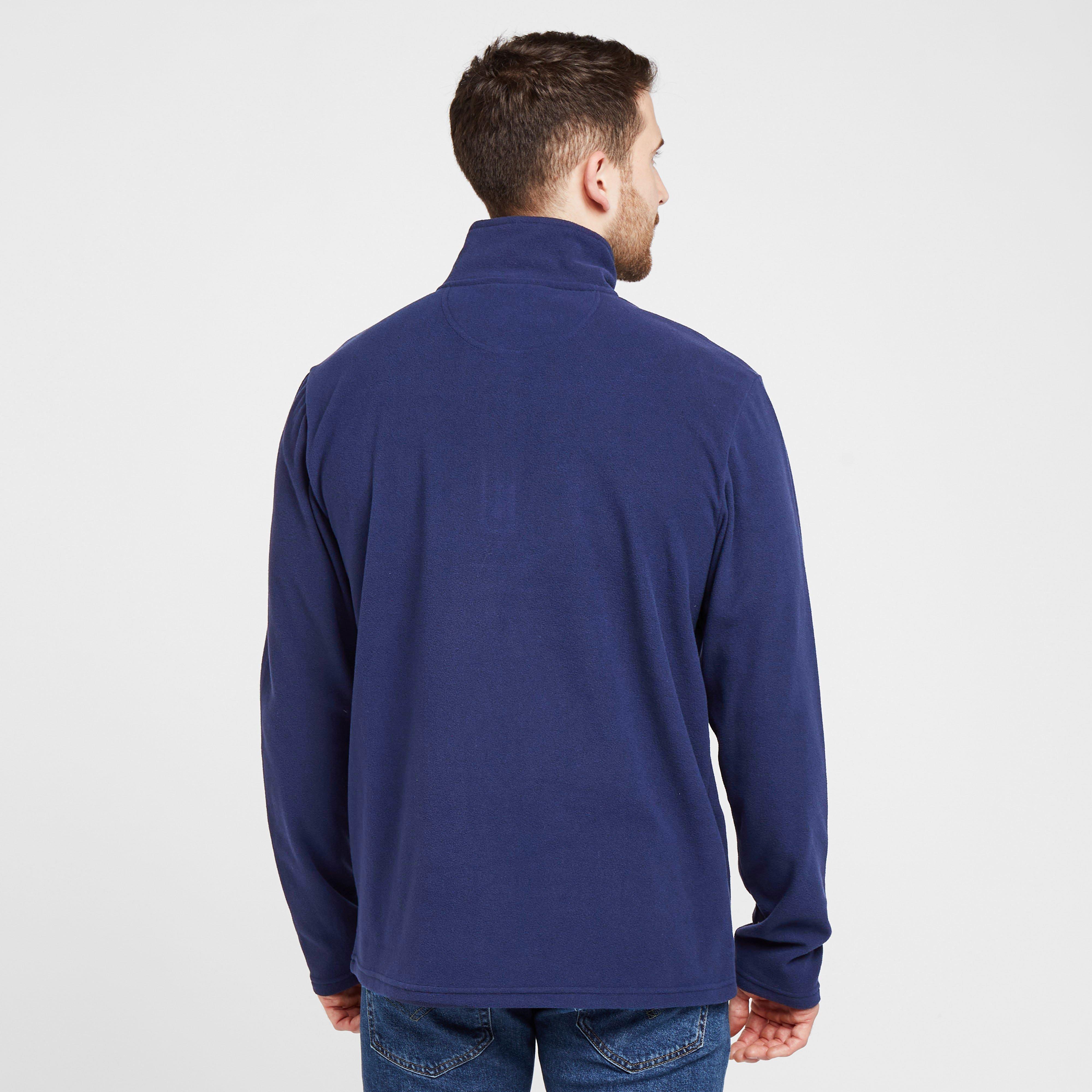 Mens Bracken Half Zip Fleece Navy