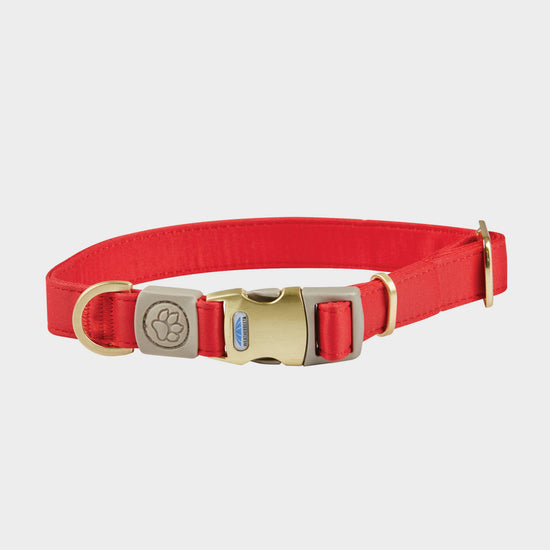 Elegance Dog Collar Red Medium