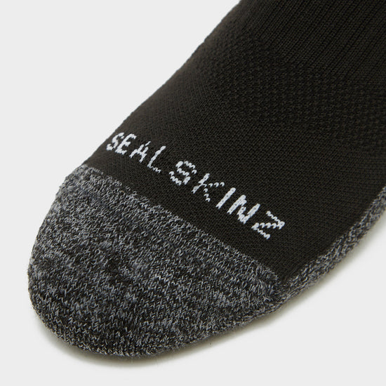 Quick Dry Ankle Socks Black/Grey