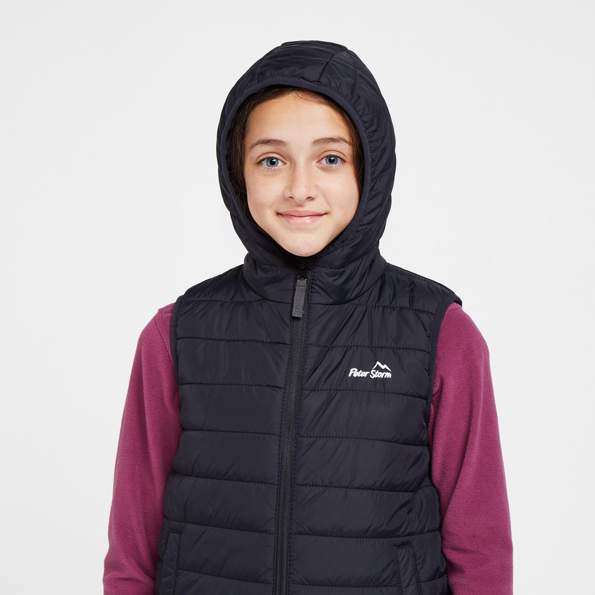 Kids Blisco II Insulated Gilet Black