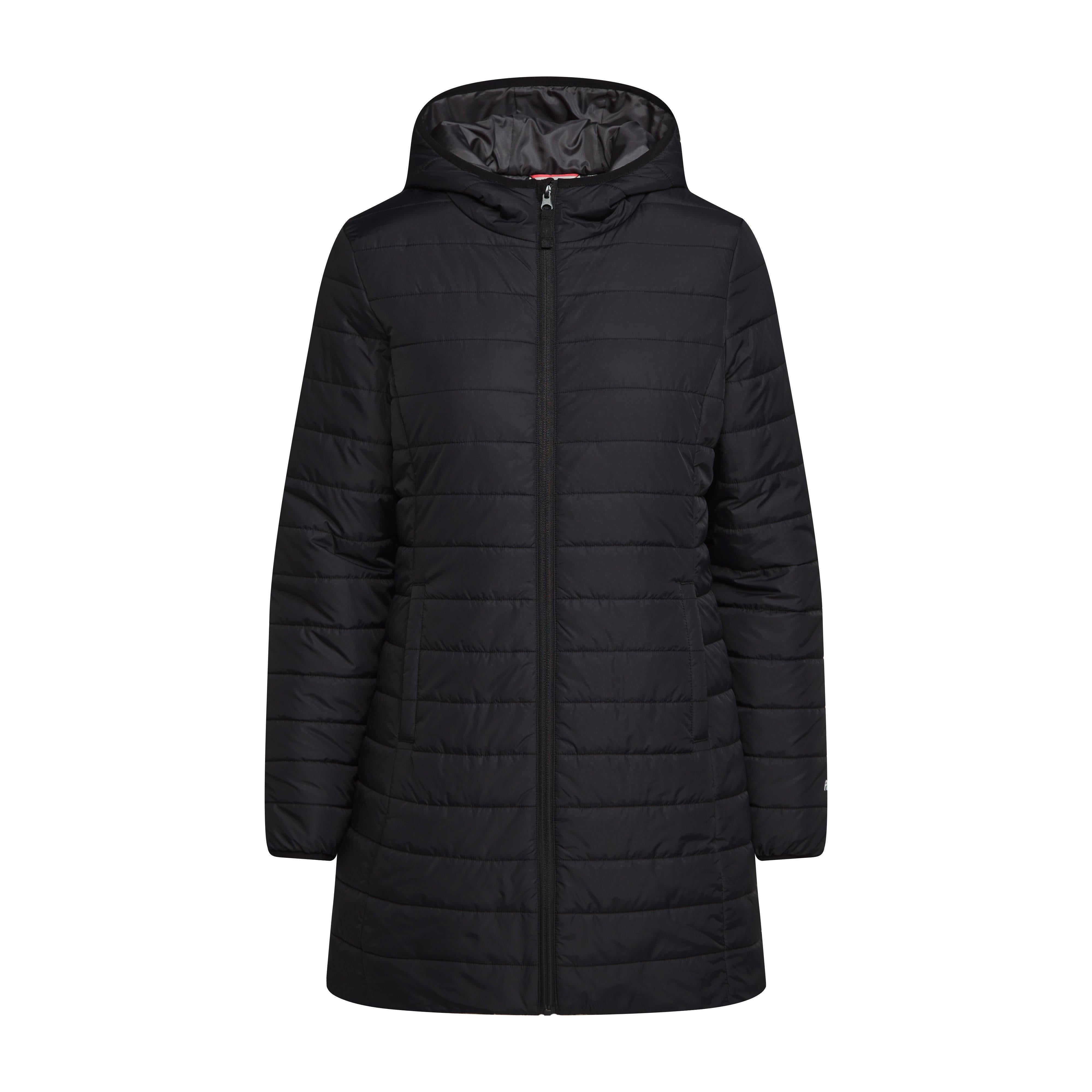 Womens Blisco II Hooded Longline Jacket Black